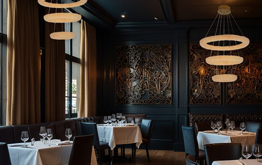 Designerska Lampa Wisząca złota Swarovski Adani AD211