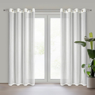 Firana Hera biała 140x250