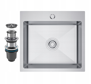 Zlewozmywak stalowy Selma inox