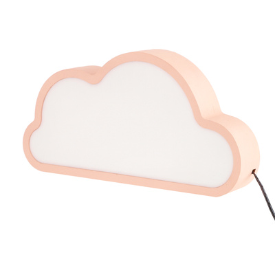Cloud lampa stołowa 11w led 3000k iq kids różowy