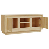 vidaXL Szafka pod TV, dąb sonoma, 102x35x45 cm materiał drewnopochodny