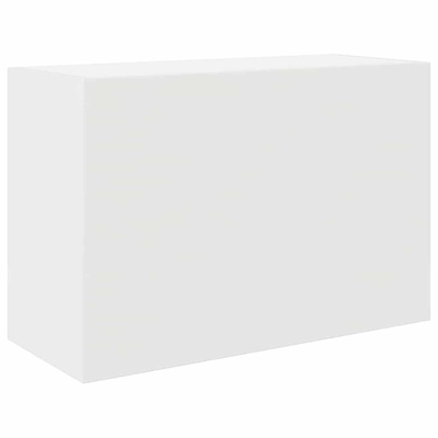 Wisząca szafka łazienkowa, biała, 60x25x40 cm