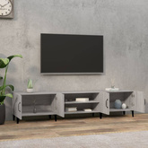 Szafka pod TV, szary dąb sonoma, 180x31,5x40 cm vidaXL
