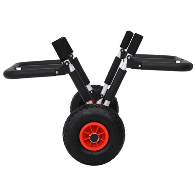 Wózek SUP na 2 deski surfingowe, składany, 90 kg, aluminiowy