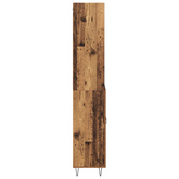 Highboard 2 szt. Stare drewno 69,5 x 34 x 180 cm