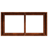 Doniczka Rusty 80x40x40 cm Stal nierdzewna
