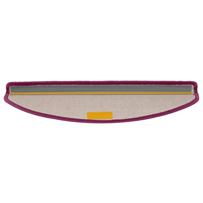 Maty na schody 15 szt. 65x21x4 cm różowe półokrągłe duże