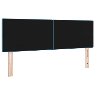 Zagłówek Ciemnoniebieski 160 cm Aksamit