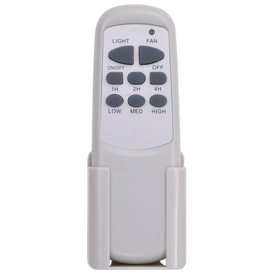 vidaXL Wentylator sufitowy z lampą, 128 cm, biały