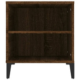Szafka pod TV, brązowy dąb, 102x44,5x50 cm vidaXL