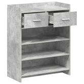 Szafka na buty z szufladą Betonowy szary 73,5 x 36 x 92 cm