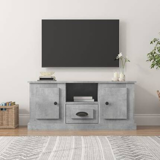 Szafka pod TV, szarość betonu, 100x35,5x45 cm vidaXL