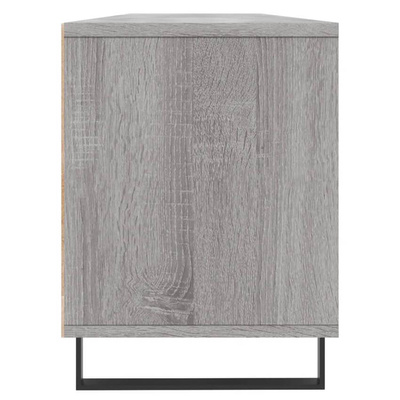 vidaXL Szafka pod TV, szary dąb sonoma, 150x30x44,5 cm model standard