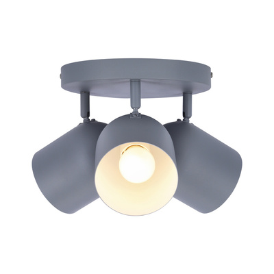 Lampa sufitowa 3xE27 szara 32cm AZURO 98-63236