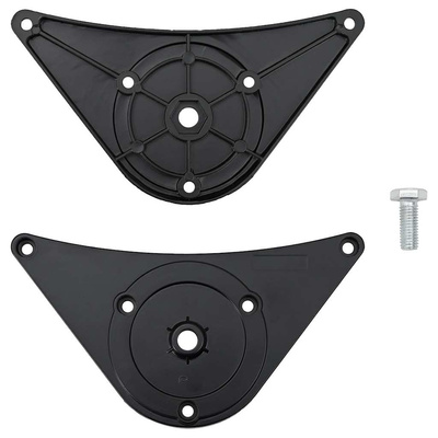 4 Nogi do stołu z regulacją wysokości Czarne 870 mm