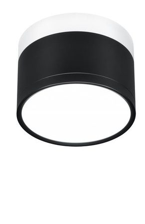 Lampa sufitowa tuba czarno-biała LED 4000K natynkowa Candellux 2273716
