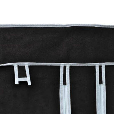 Składana szafa 110x45x175 cm, czarna