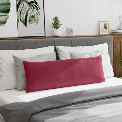 Poduszki na sofę 2 pcs Czerwone wino 120 x 40 cm
