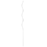Spiralne podpórki do roślin, 50 szt, 110 cm, stal galwanizowana