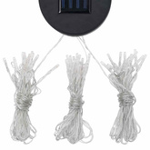 Altana z zasłonami i lampkami LED, 3x3 m, taupe