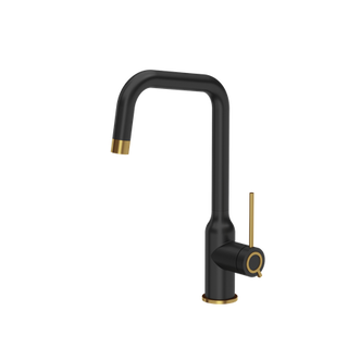 NATALIE Q LINE SteelQ pure carbon mat/Nano PVD złoty