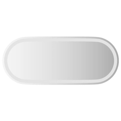 vidaXL Lustro łazienkowe z LED, 90x40 cm, owalne