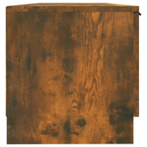 vidaXL Szafka pod TV, przydymiony dąb, 197x35x52 cm model standard