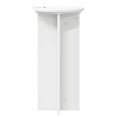 Stojak na rośliny 2 pcs Biały ?29,5 x 60 cm Drewno inżynieryjne