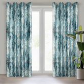 Zasłona Malia turkusowa 140x250