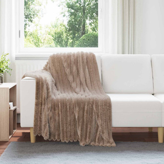 Koce narzutowe 6 pcs Camel 150 x 130 cm Polar
