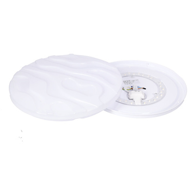 Nevada lampa sufitowa plafon biały 24w led 38,5 cm efect sky