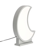 moon lampa stołowa dla dziecka led iq kids szary