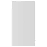 Szafka wisząca z szybą, "Lyon", biała, 60x31x60 cm