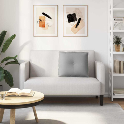 Poduszka na plecy Szary chmur 60 x 19 x 50 cm tkanina