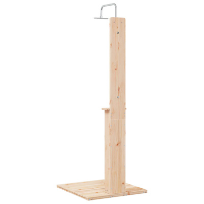 Prysznic na zewnątrz 206 cm naturalny