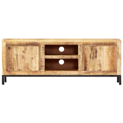 vidaXL Szafka pod TV, 118x30x45 cm, lite drewno mango