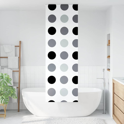 Roleta prysznicowa 70x240 cm Szerokość tkaniny 66 cm