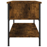vidaXL Szafka pod TV, przydymiony dąb, 100x35x45 cm