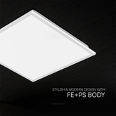 40W Panel LED BACKLIT 600x600mm / Chip CREE / Zasilacz STARSENSE / Barwa:4000K / 6 Lat gwarancji / Skuteczność 120lm/W