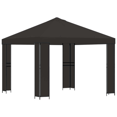 Altana 3 x 3 m antracytowy Poliester i Stal 190 gsm