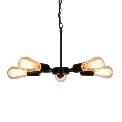 Sparta lampa wisząca czarny 5X60W E27 35-09388
