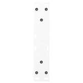 Nogi do stolika kawowego 2 szt. Białe 30x(30-31,3) cm Stal