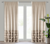 Zasłona Dani beżowa 140x270