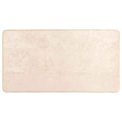 Chodnik dywanowy MARSA Kremowy 80 x 100 cm Poliester i PVC