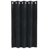 Zasłony zaciemniające 2 pcs Czarny 140 x 140 cm Aksamit