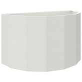Donica Biały 90 x 45 x 50 cm Stal