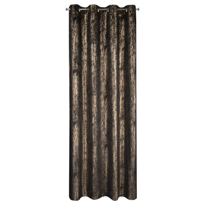 Zasłona Dara czarna 140x250