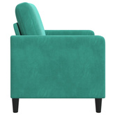 Sofa z miejscem do przechowywania Turkusowy 72 x 78 x 87 cm