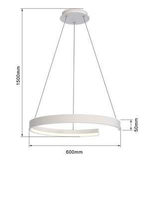 Lampa wisząca FANNE 6081-0106
