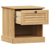 Szafka nocna VIGO, 42x35x42 cm, lite drewno sosnowe